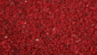 Carmine Red Pigmented Quartz for Polymer Balconies